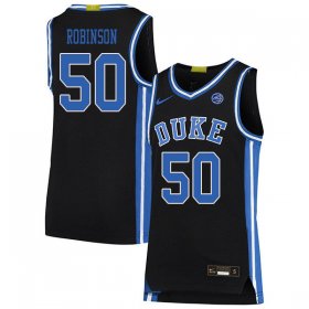 Sale - Black Justin Robinson #50 Duke Blue Devils 2020 Men Alumni High School Basketball Jersey