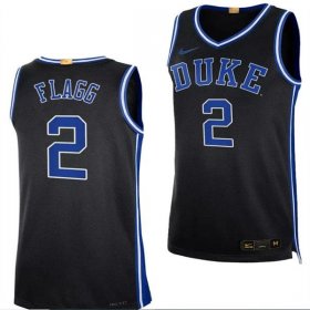 Sale - Black Men #2 Duke Blue Devils Cooper Flagg Embroidery NCAA Basketball Jersey