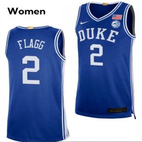 Sale - Royal Women #2 Duke Blue Devils Cooper Flagg Alumni NCAA Basketball Jersey