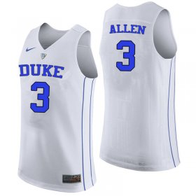 Sale - White Grayson Allen #3 Duke Blue Devils Men Official College Basketball Jersey